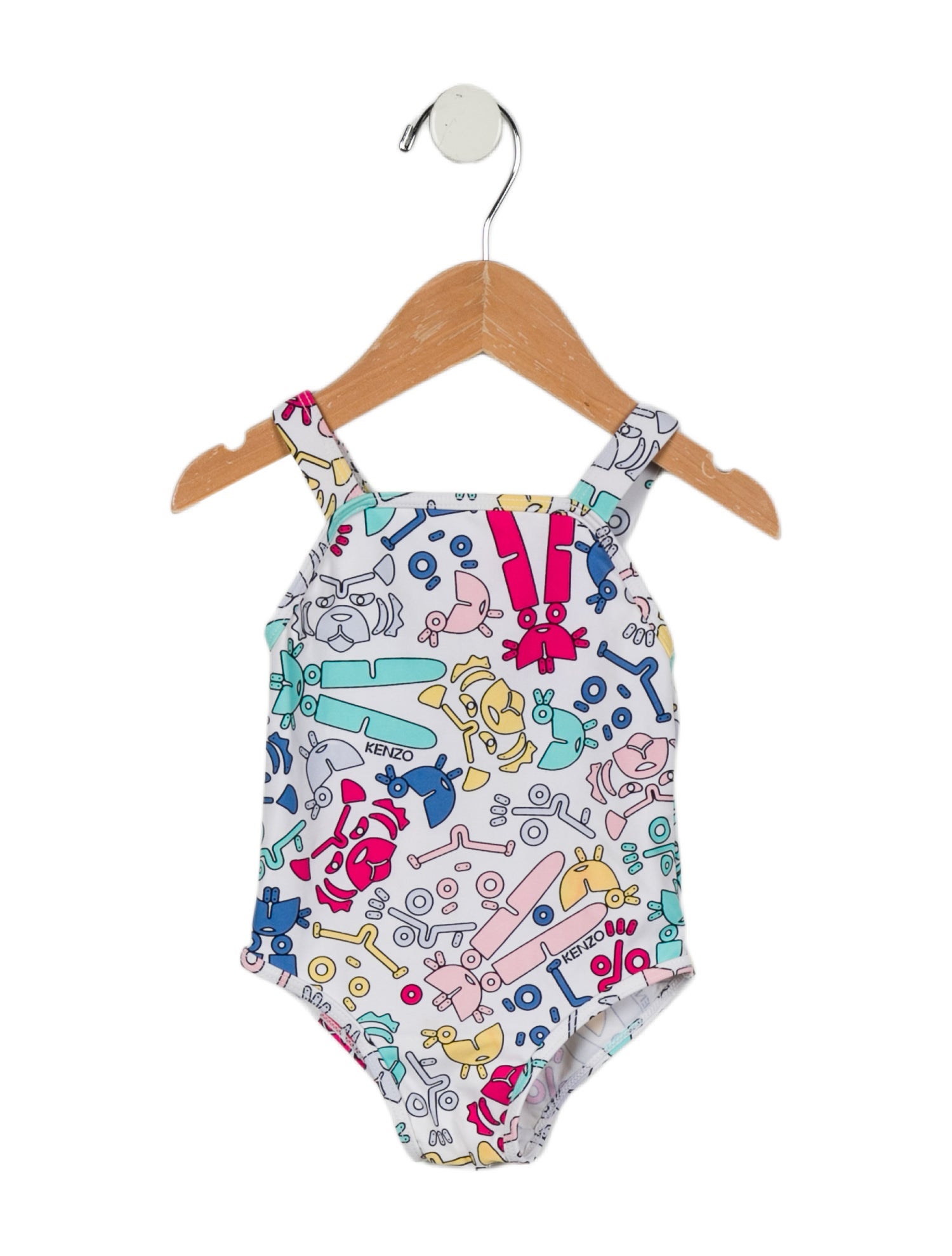 Kenzo Sleeveless Printed Onesie