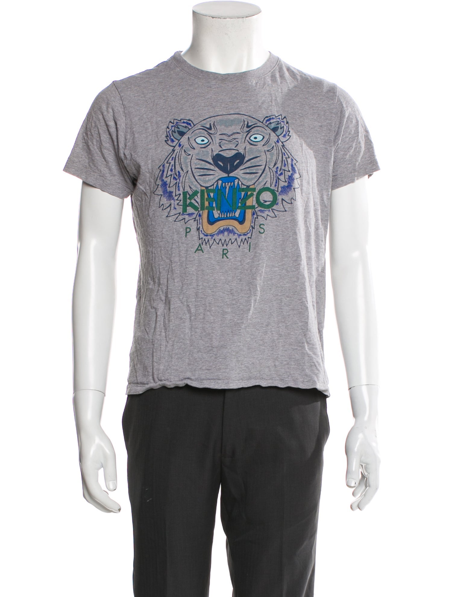 Kenzo Graphic Print Crew Neck T-Shirt