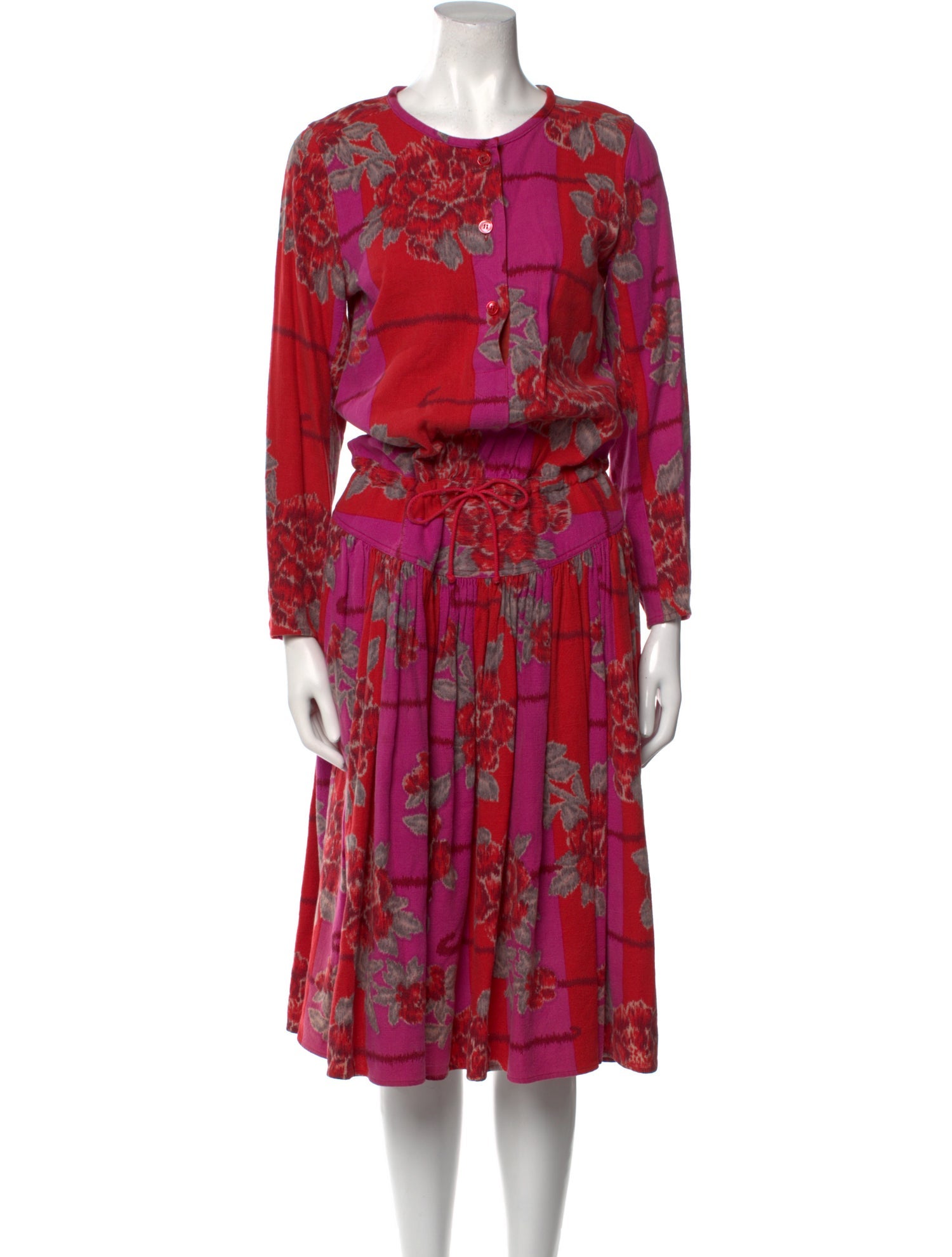 Kenzo Vintage Midi Length Dress