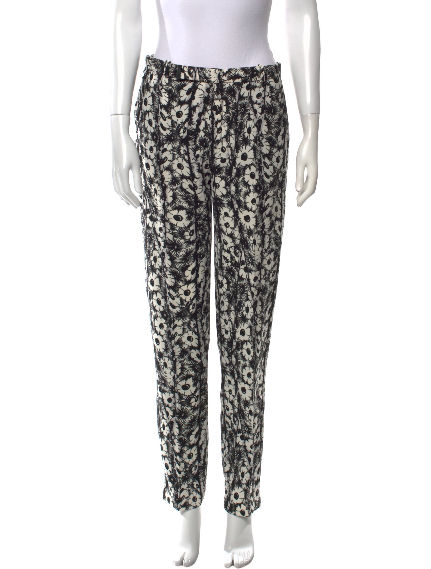 Kenzo Printed Straight Leg Pants