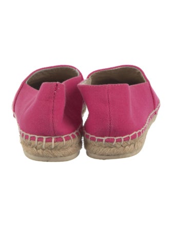 Kenzo Canvas Embroidered Accent Espadrilles