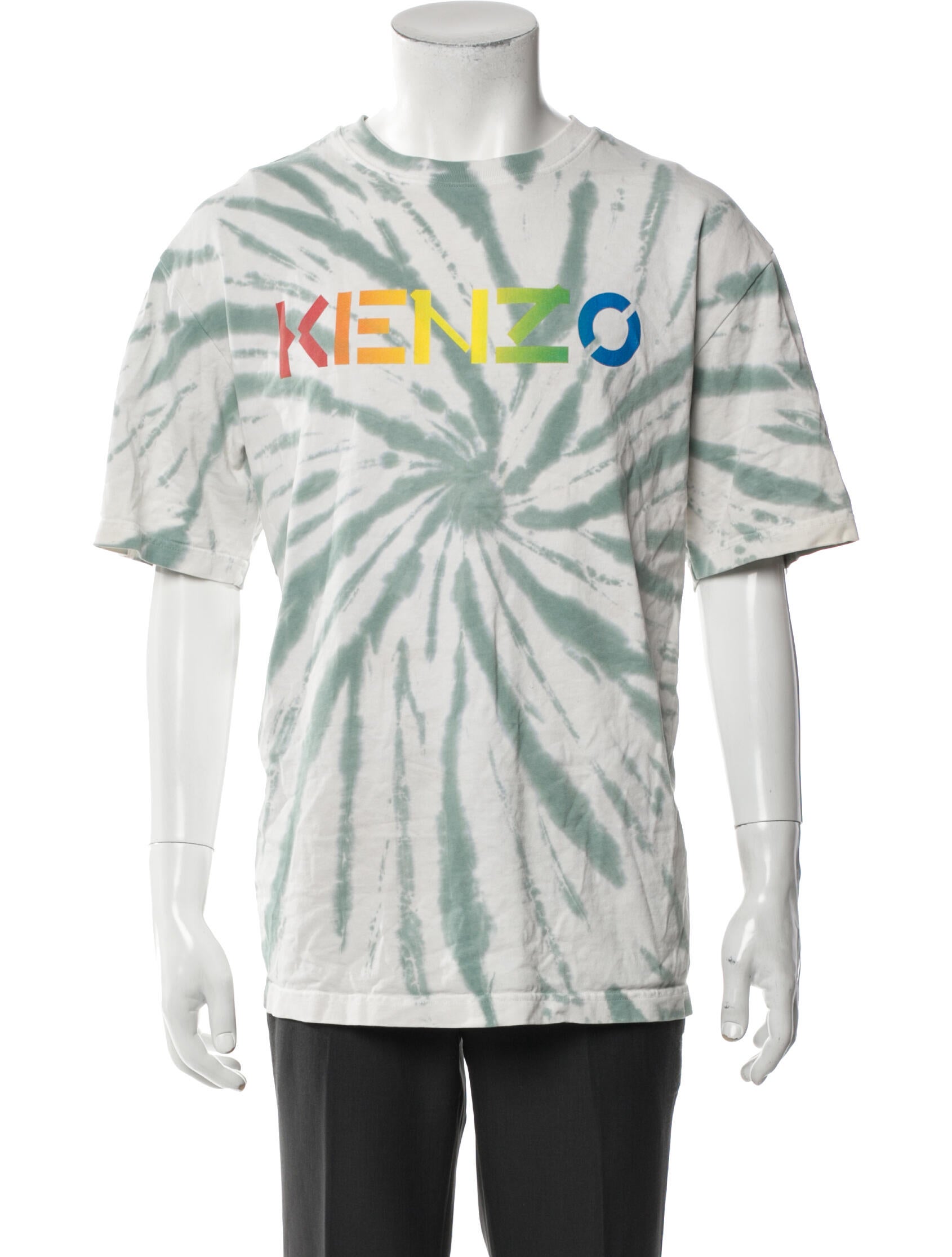 Kenzo Graphic Print Crew Neck T-Shirt