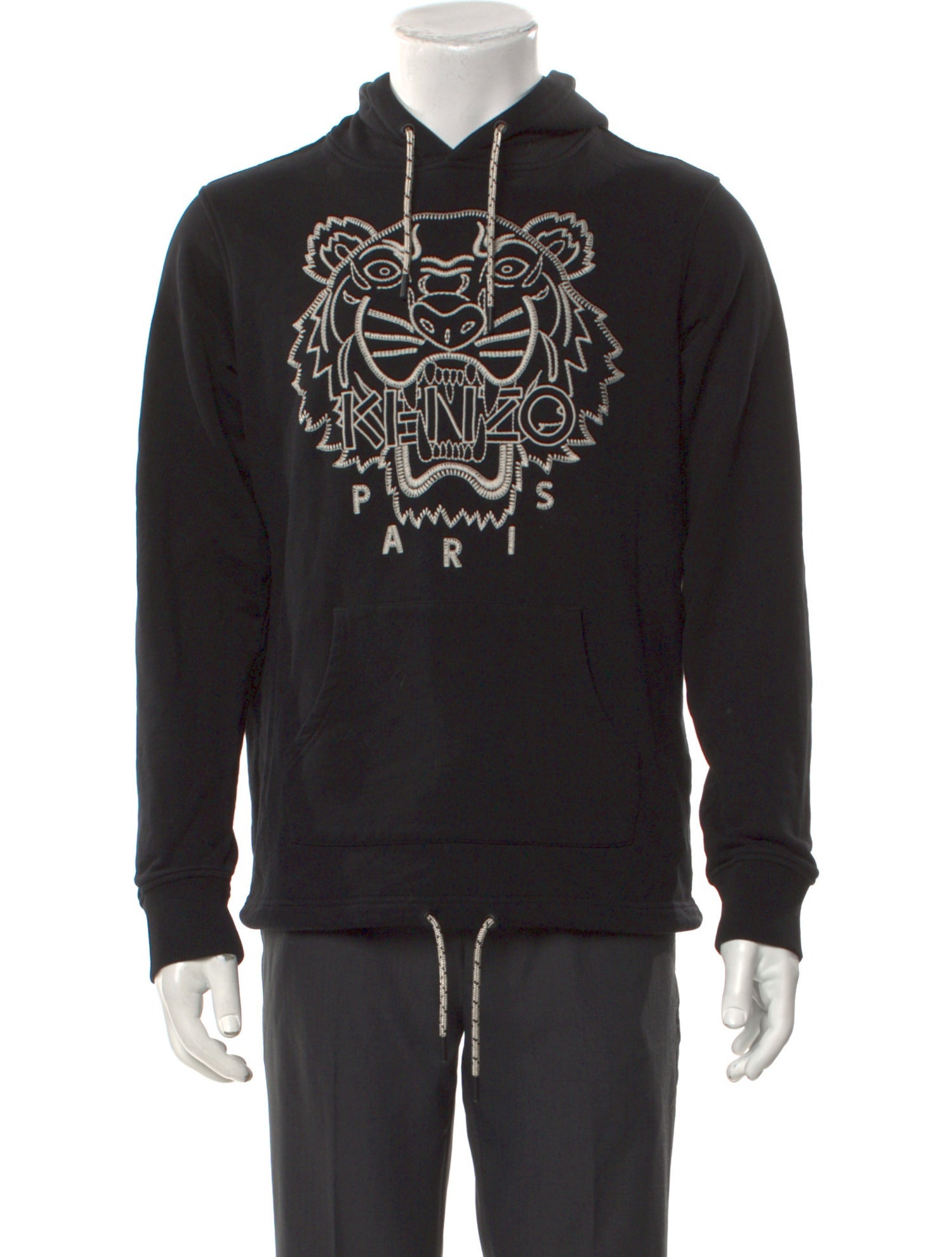 Kenzo Graphic Print Crew Neck Hoodie