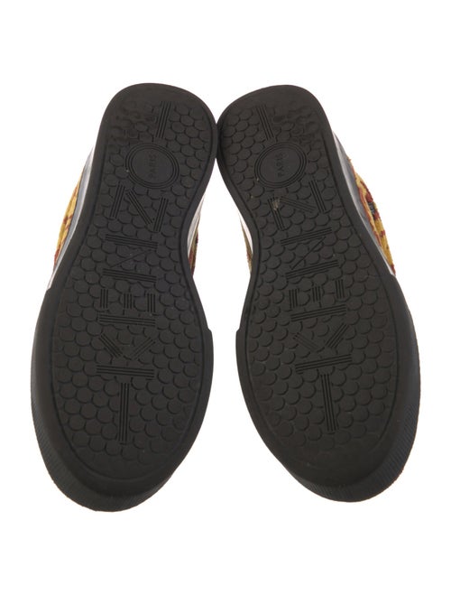 Kenzo Velvet Printed Sneakers