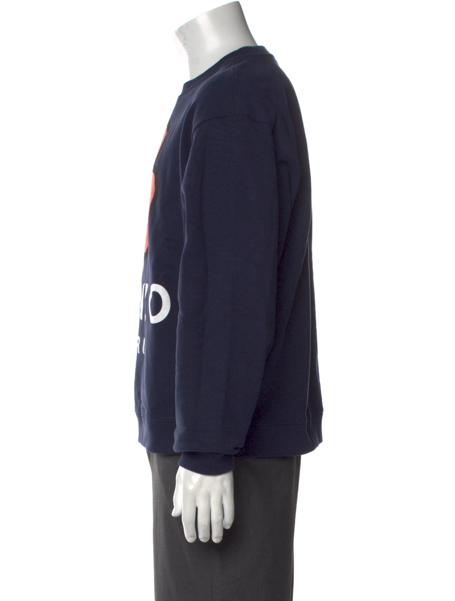 Kenzo Graphic Print Crew Neck Sweatshirt