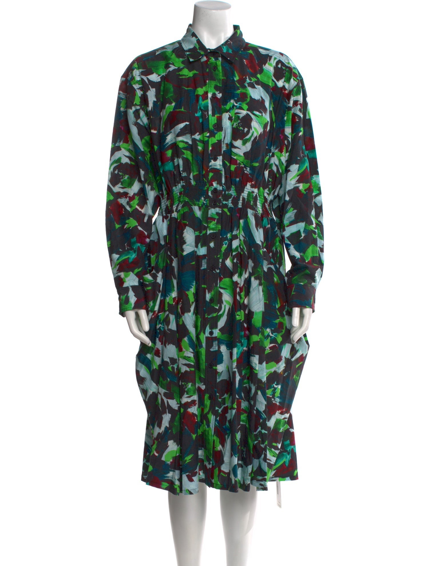 Kenzo Printed Midi Length Dress