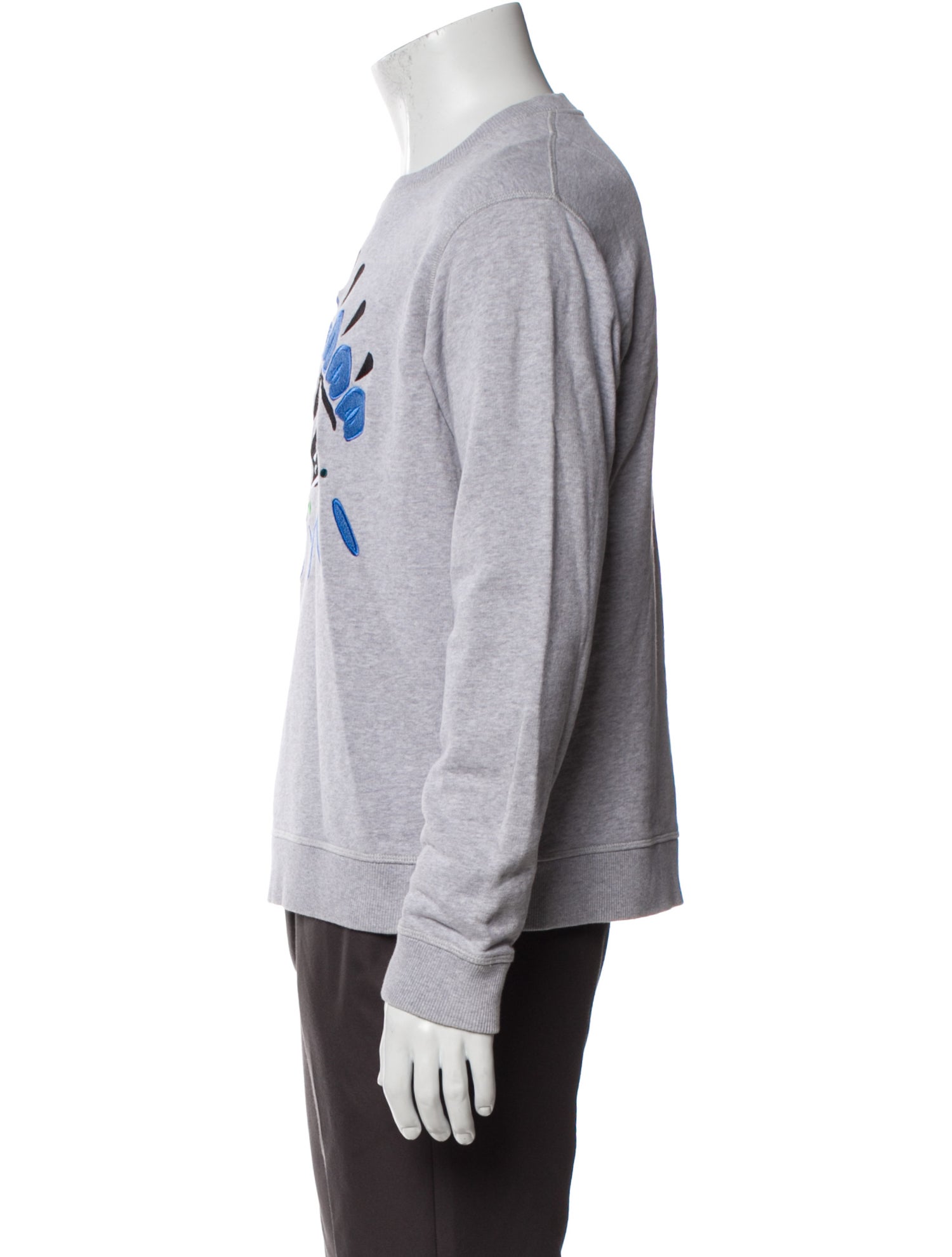 Kenzo Graphic Print Crew Neck Pullover