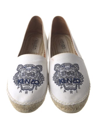 Kenzo Canvas Floral Print Espadrilles