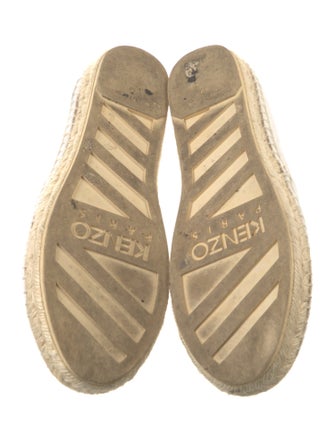 Kenzo Canvas Floral Print Espadrilles