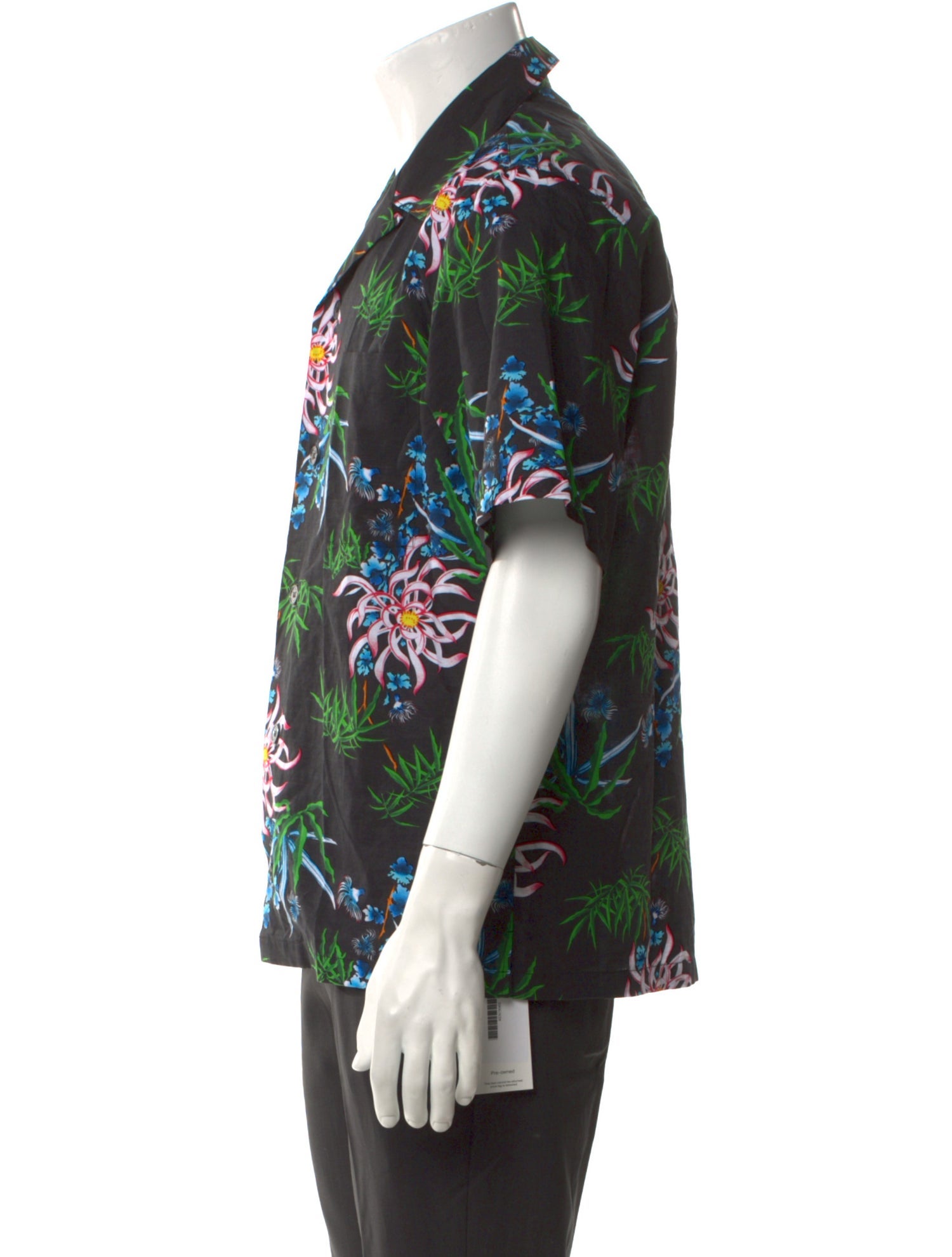 Kenzo Floral Print Short Sleeve Shirt