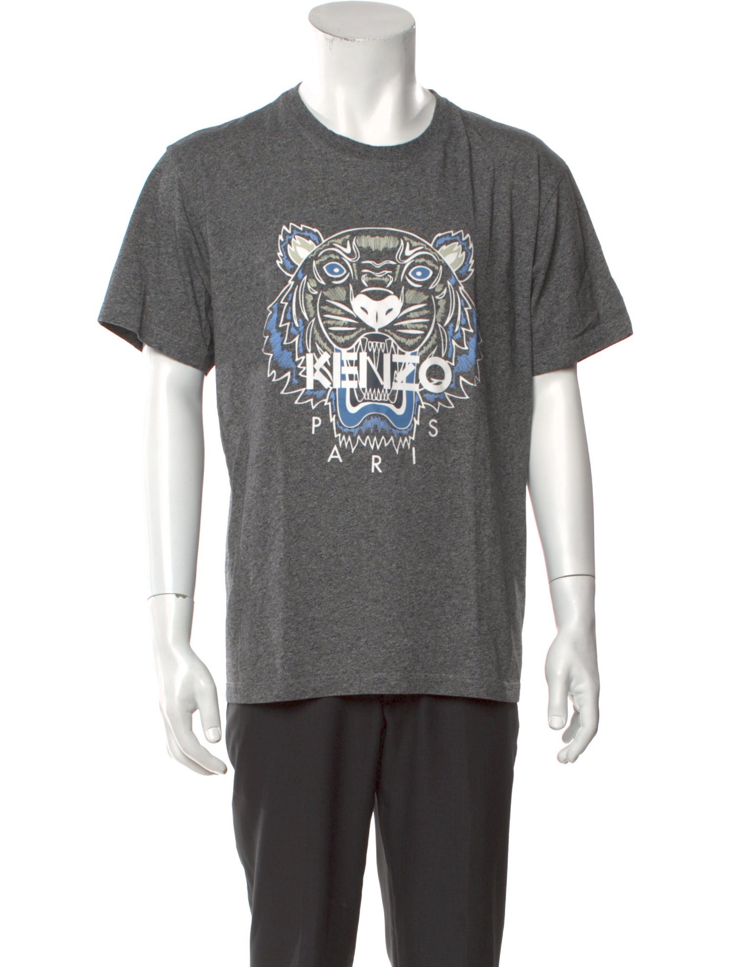Kenzo Graphic Print Crew Neck T-Shirt
