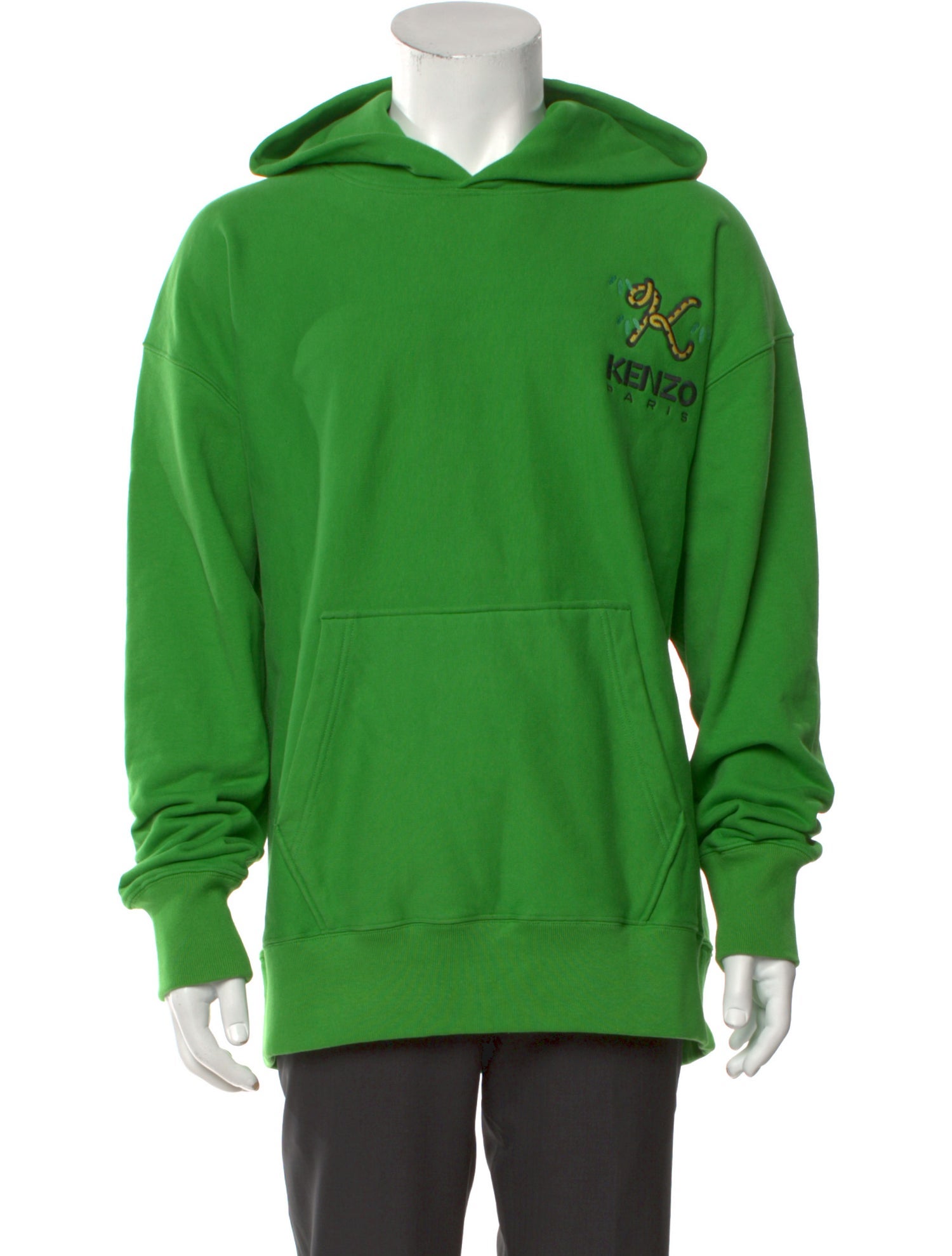 Kenzo Graphic Print Crew Neck Hoodie