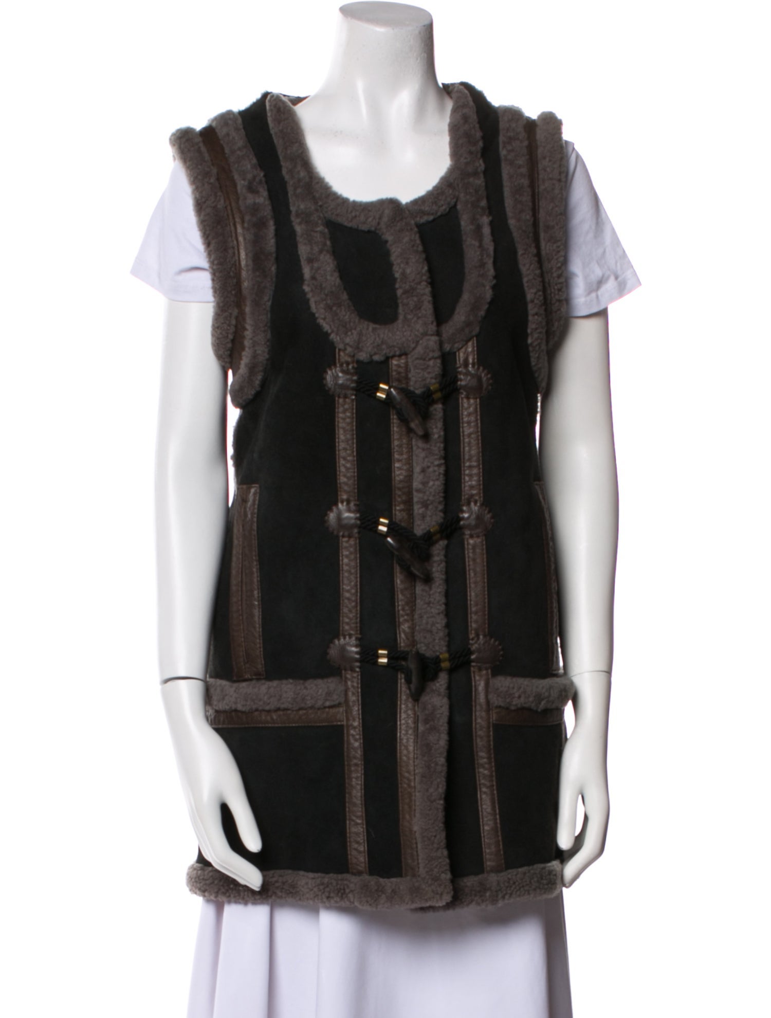 Kenzo Lamb Leather Vest