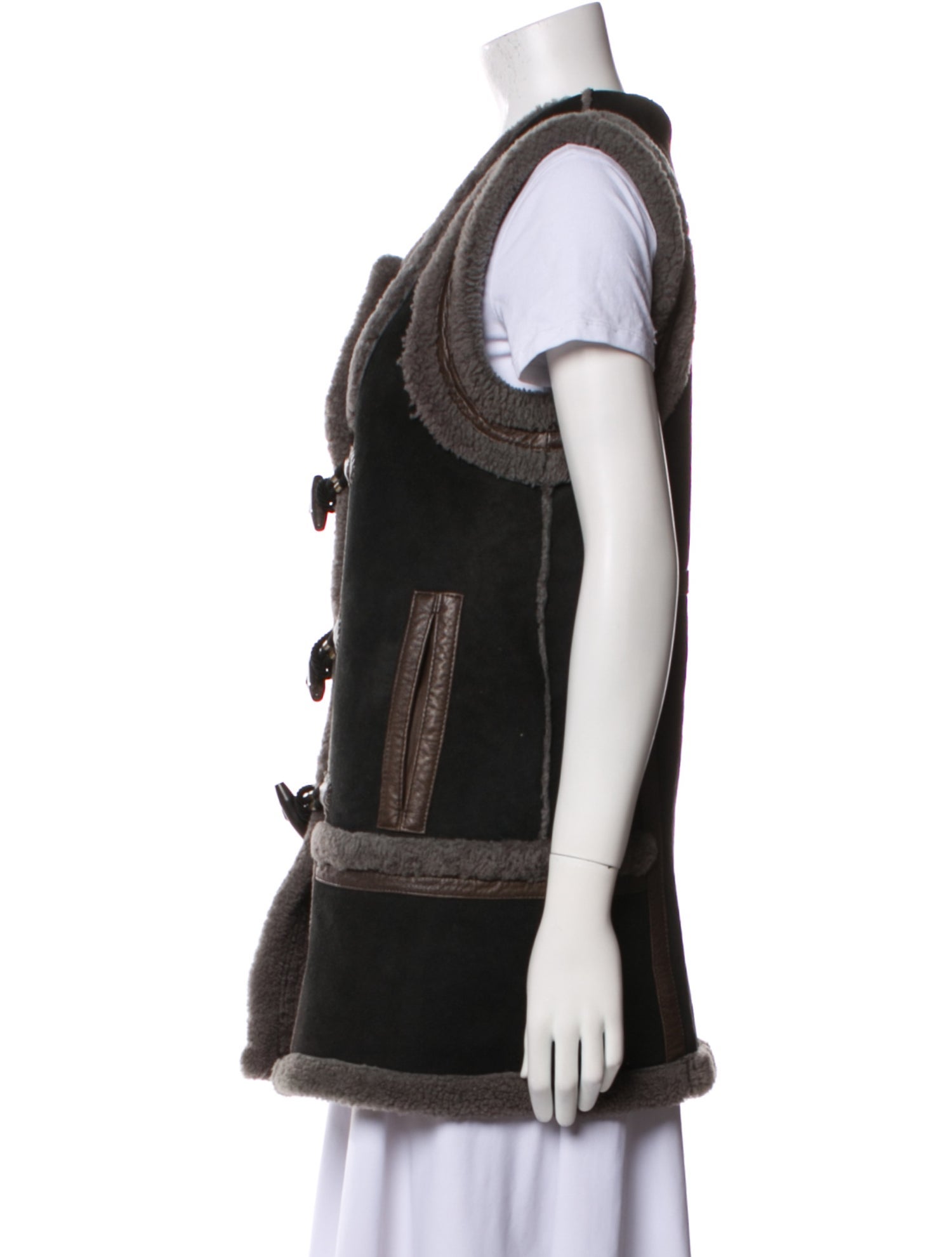 Kenzo Lamb Leather Vest