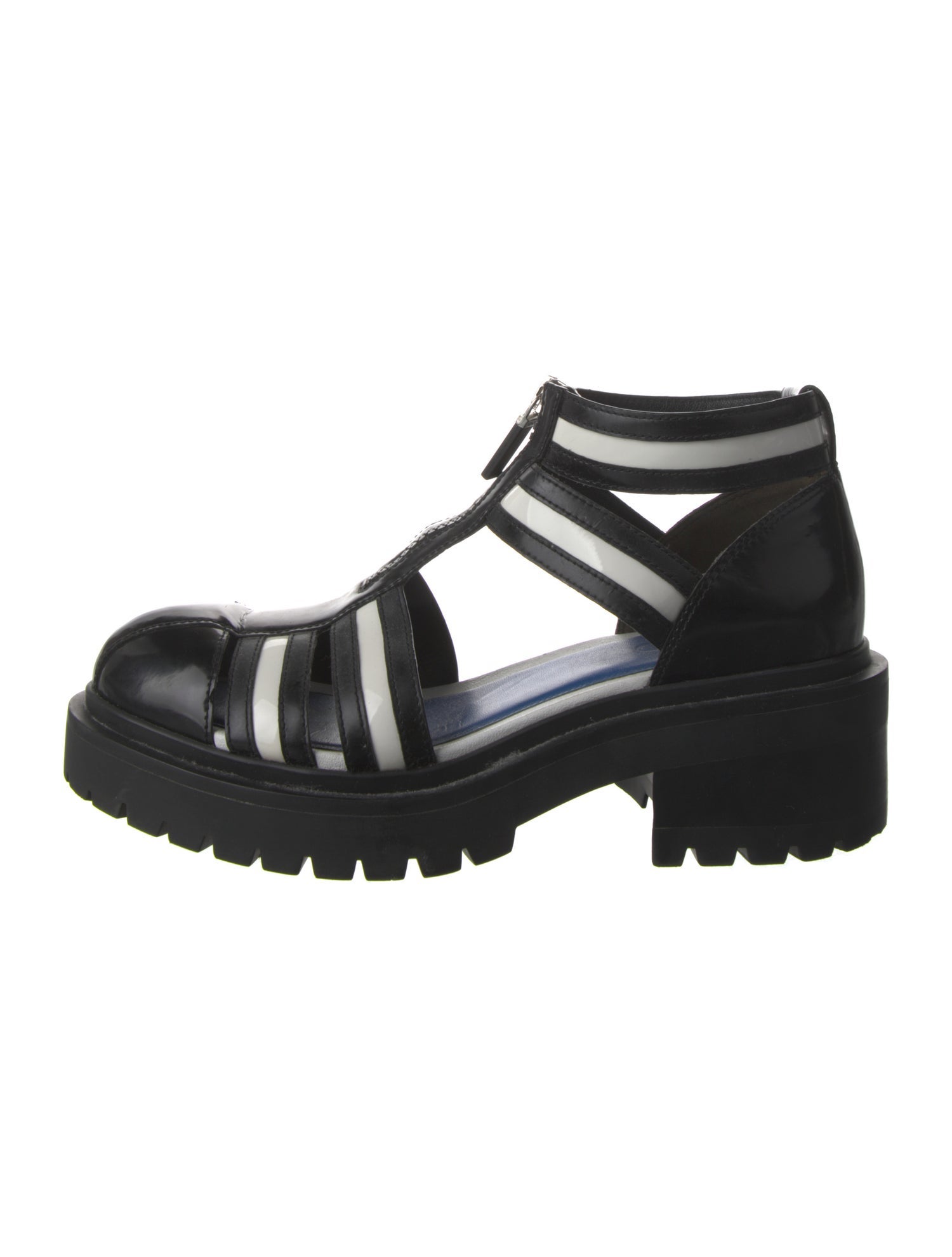 Kenzo Leather Gladiator Sandals