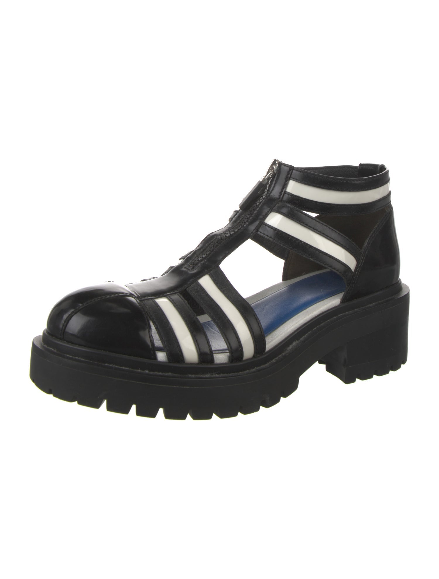 Kenzo Leather Gladiator Sandals