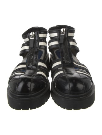 Kenzo Leather Gladiator Sandals