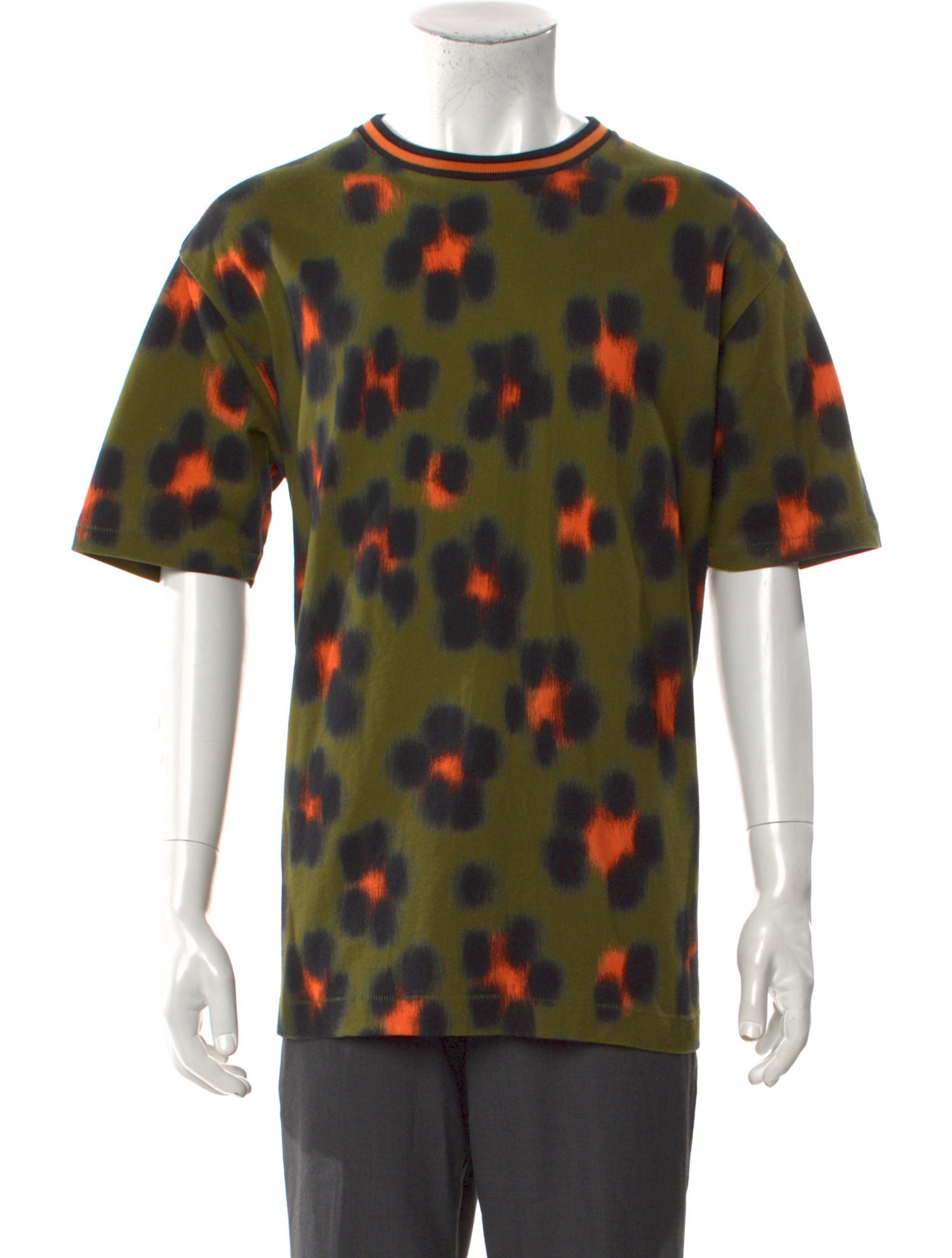Kenzo Tie-Dye Print Crew Neck T-Shirt