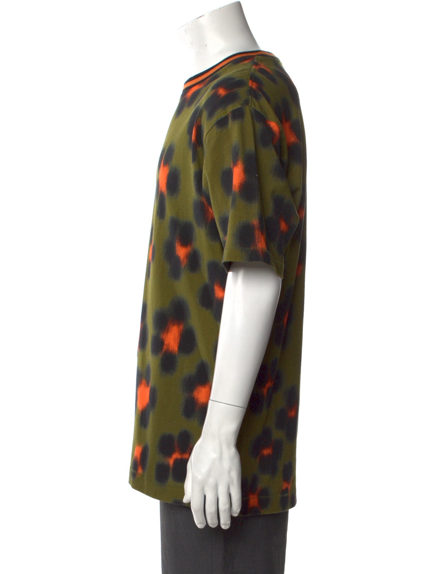 Kenzo Tie-Dye Print Crew Neck T-Shirt