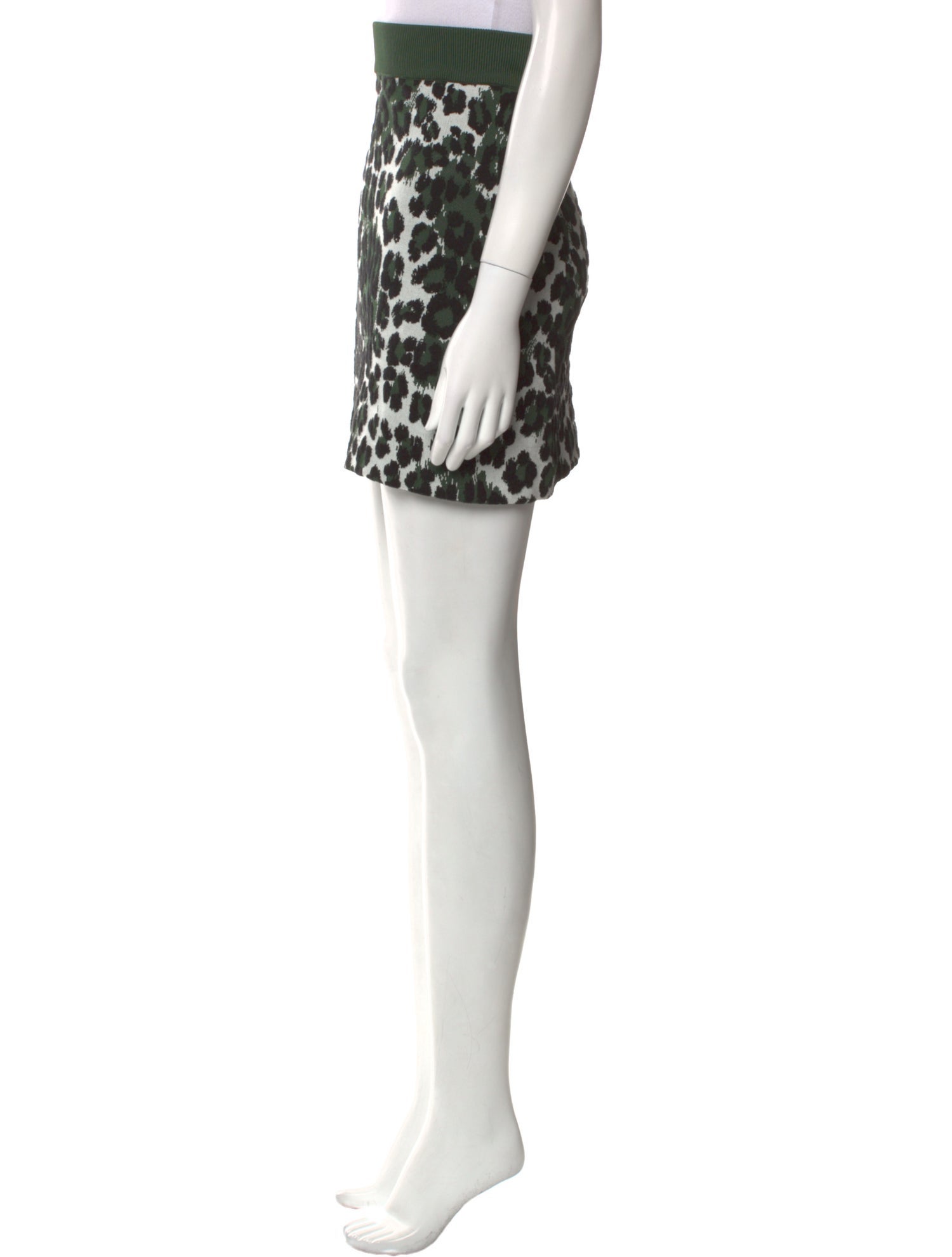 Kenzo Animal Print Mini Skirt