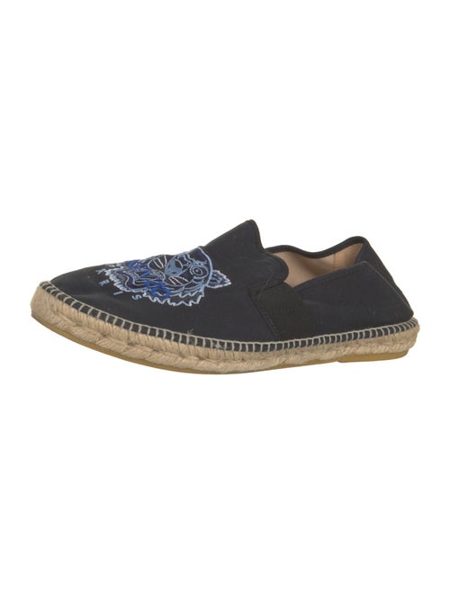 Kenzo Canvas Whipstitch Trim Espadrilles
