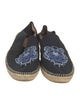 Kenzo Canvas Whipstitch Trim Espadrilles