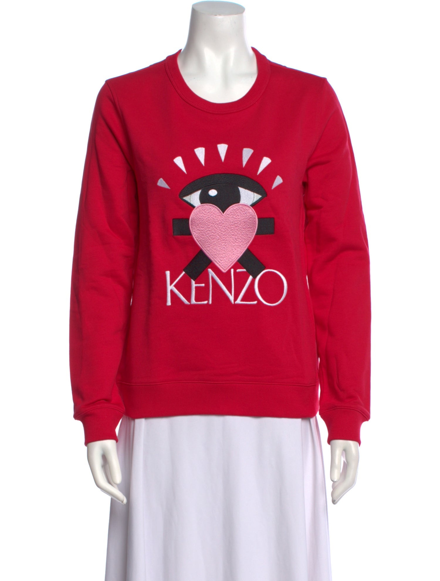 Kenzo Graphic Print Crew Neck Sweatshirt w/ Tags