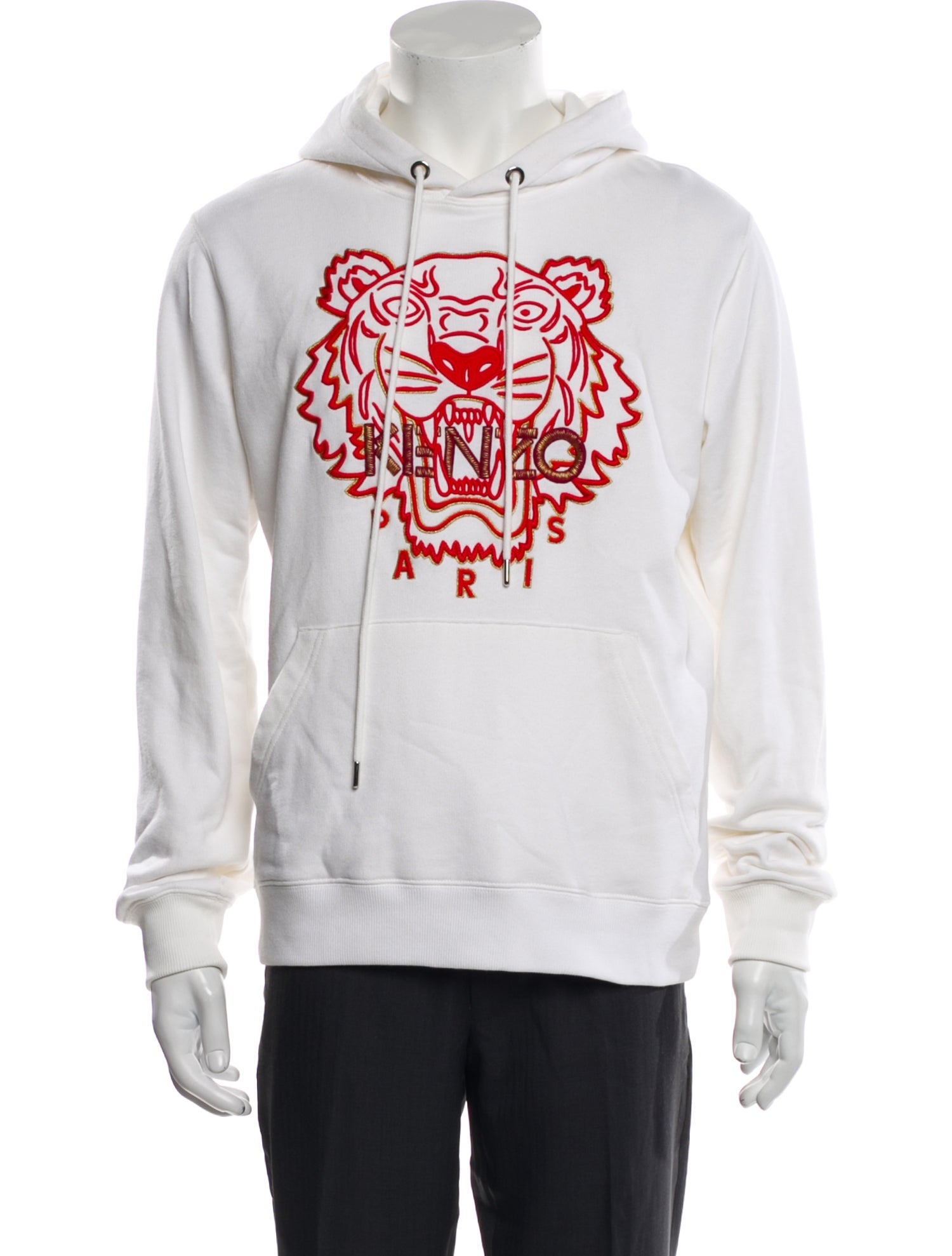 Kenzo Graphic Print Crew Neck Hoodie