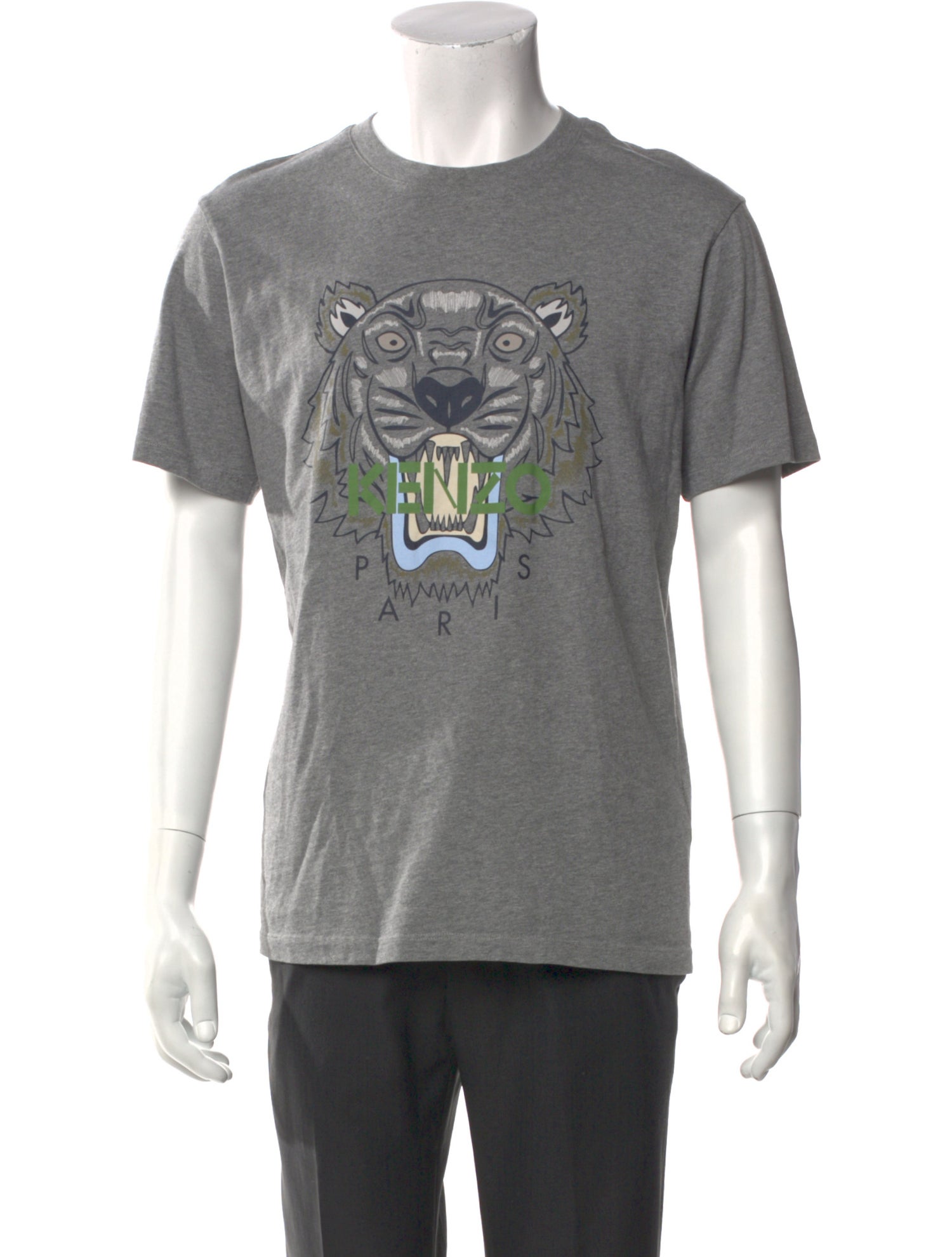 Kenzo Graphic Print Crew Neck T-Shirt