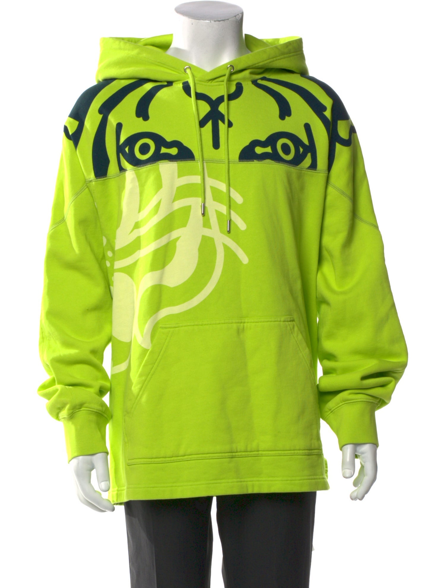 Kenzo Graphic Print Crew Neck Hoodie w/ Tags