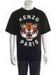 Kenzo Graphic Print Crew Neck T-Shirt