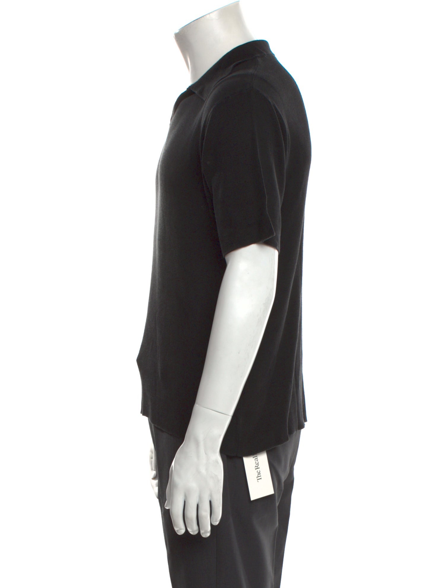 Kenzo Silk V-Neck Polo Shirt