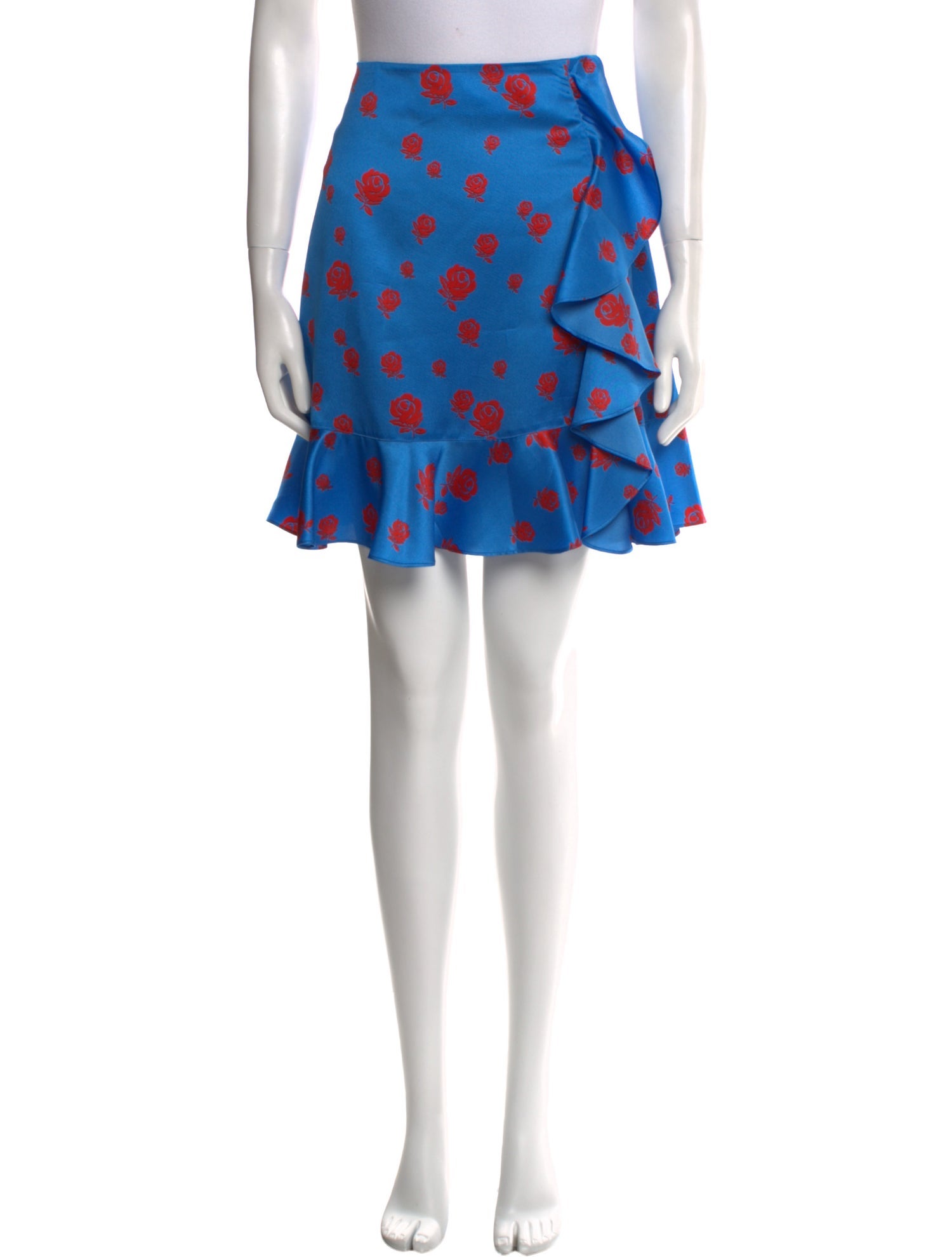 Kenzo Floral Print Mini Skirt