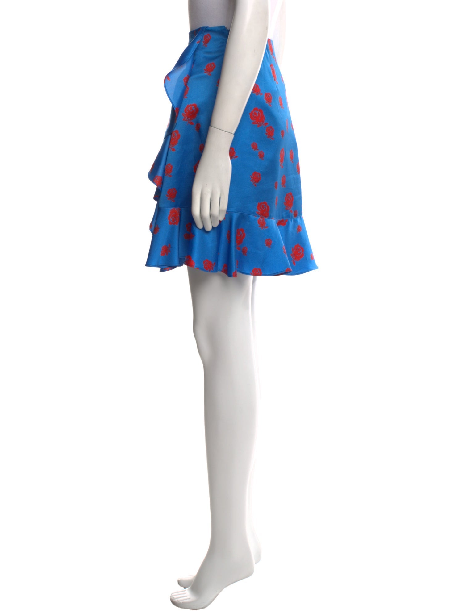 Kenzo Floral Print Mini Skirt