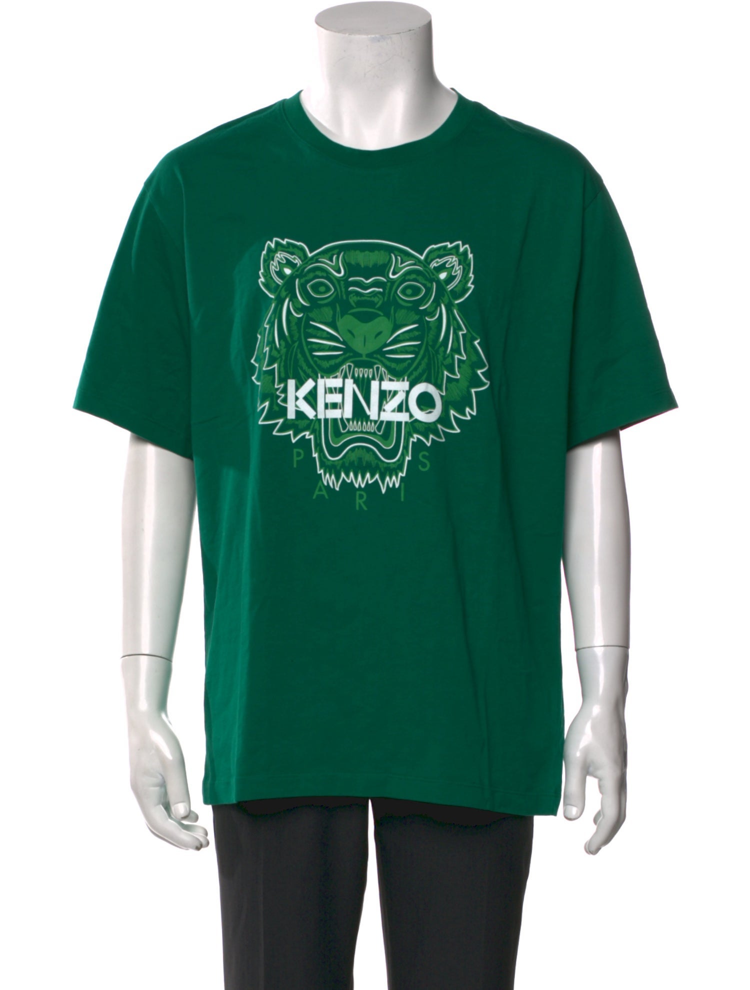 Kenzo Graphic Print Crew Neck T-Shirt w/ Tags
