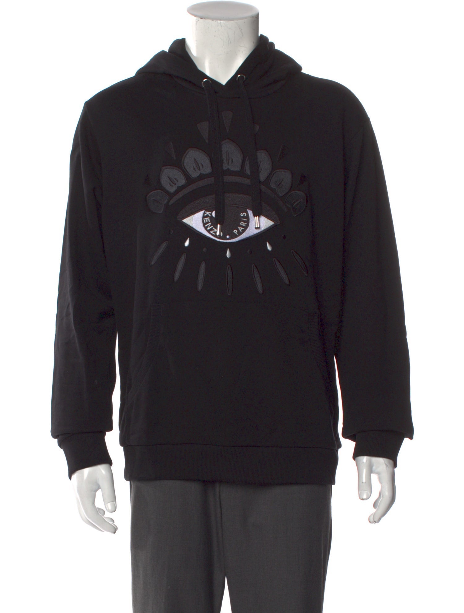 Kenzo Graphic Print Crew Neck Hoodie