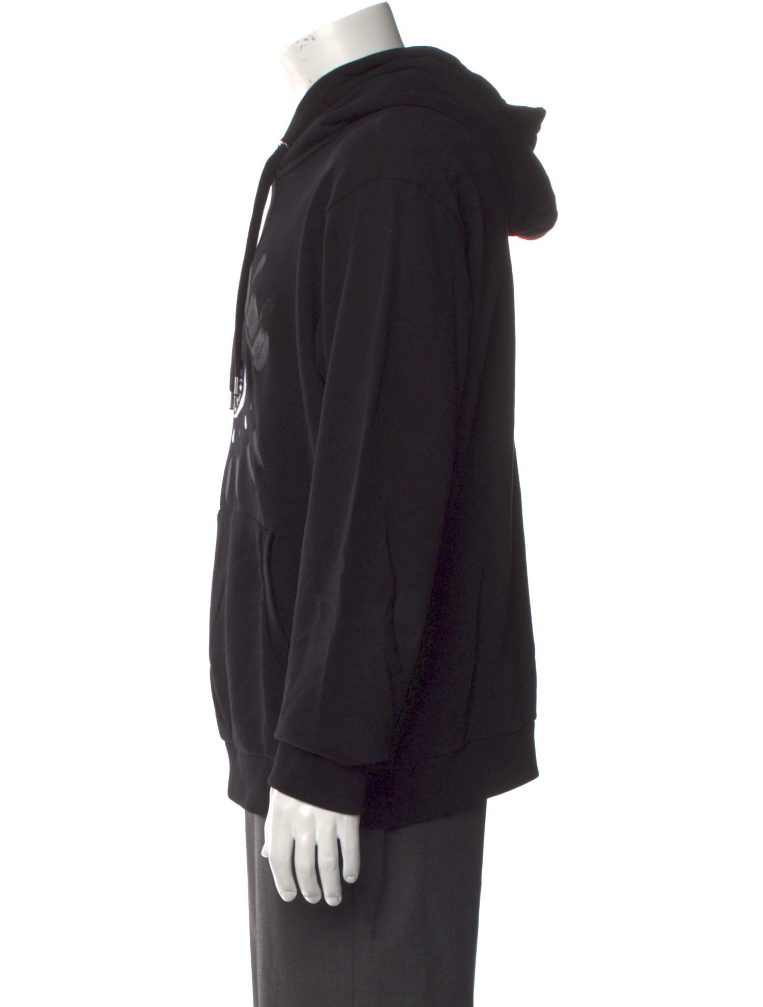 Kenzo Graphic Print Crew Neck Hoodie