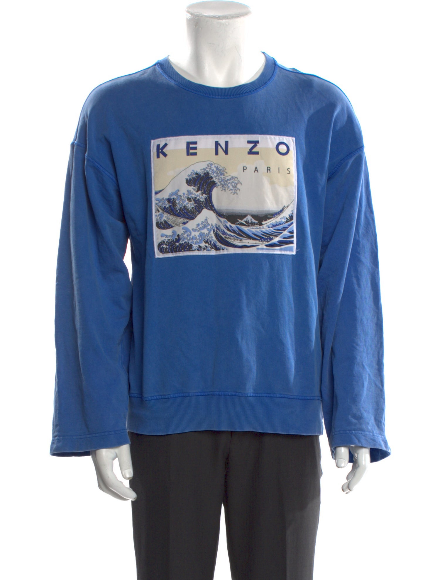 Kenzo Graphic Print Crew Neck Sweatshirt