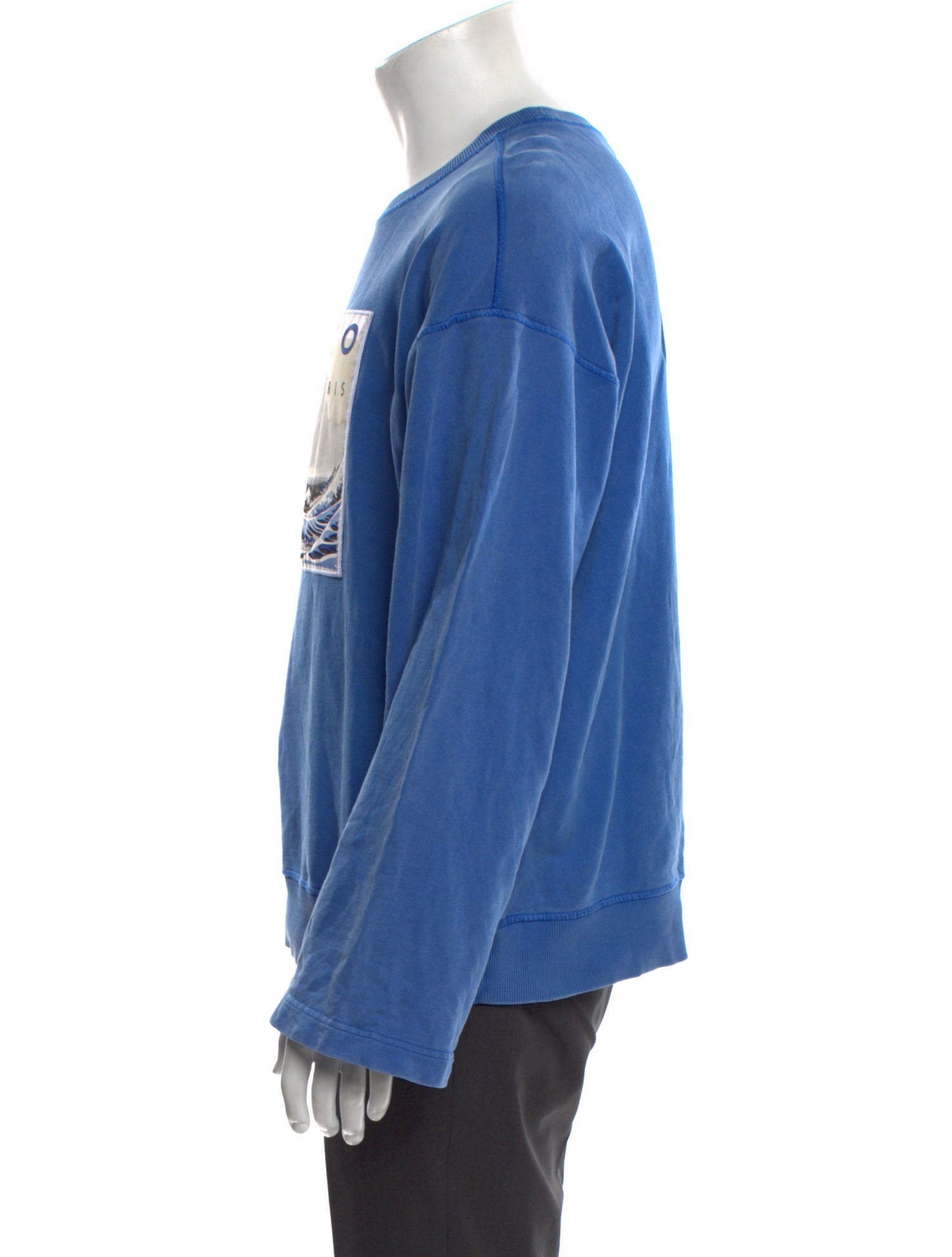 Kenzo Graphic Print Crew Neck Sweatshirt