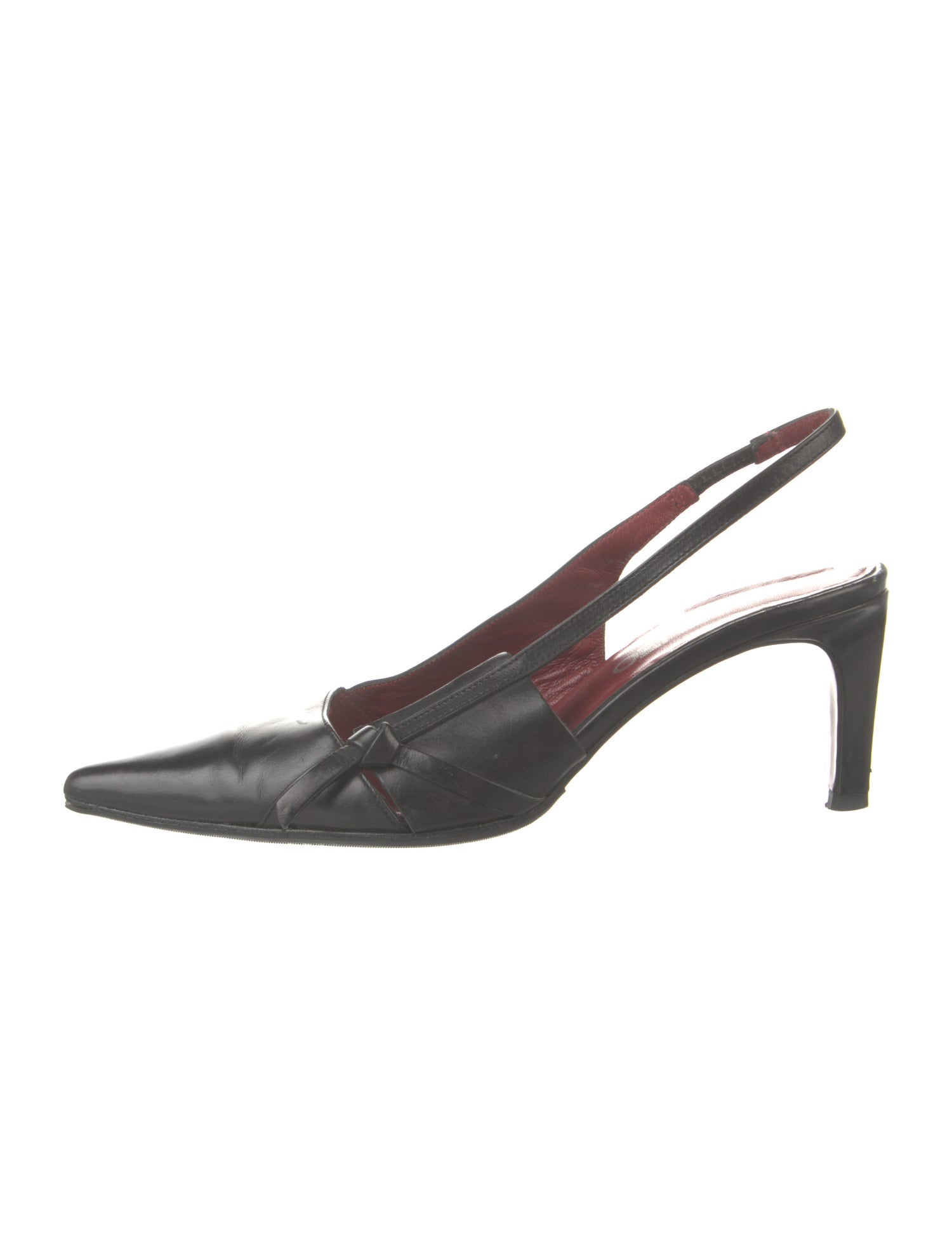 Kenzo Leather Slingback Pumps