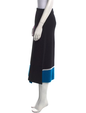 Kenzo Wool Midi Length Skirt