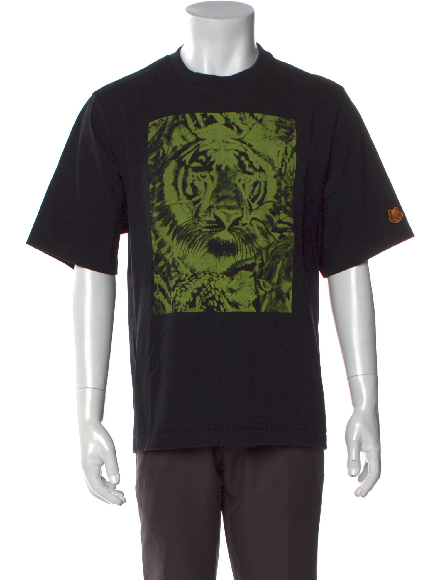 Kenzo Graphic Print Crew Neck T-Shirt