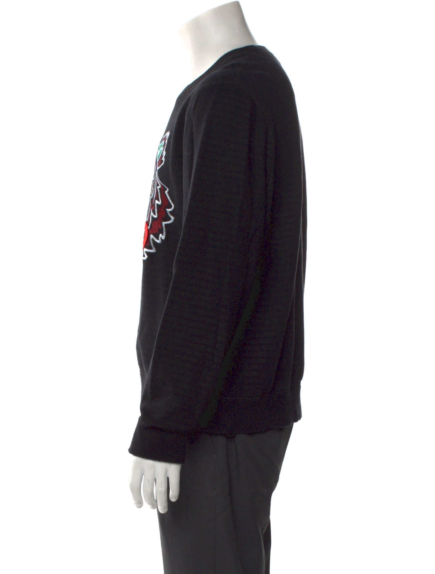 Kenzo Graphic Print Crew Neck Pullover