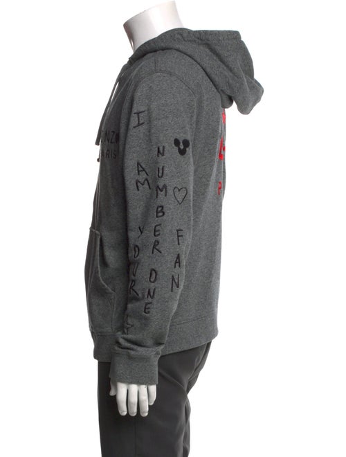 Kenzo Graphic Print Crew Neck Hoodie