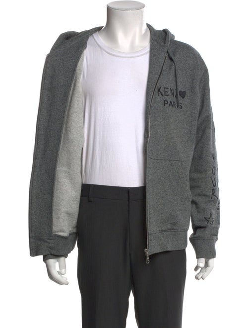 Kenzo Graphic Print Crew Neck Hoodie