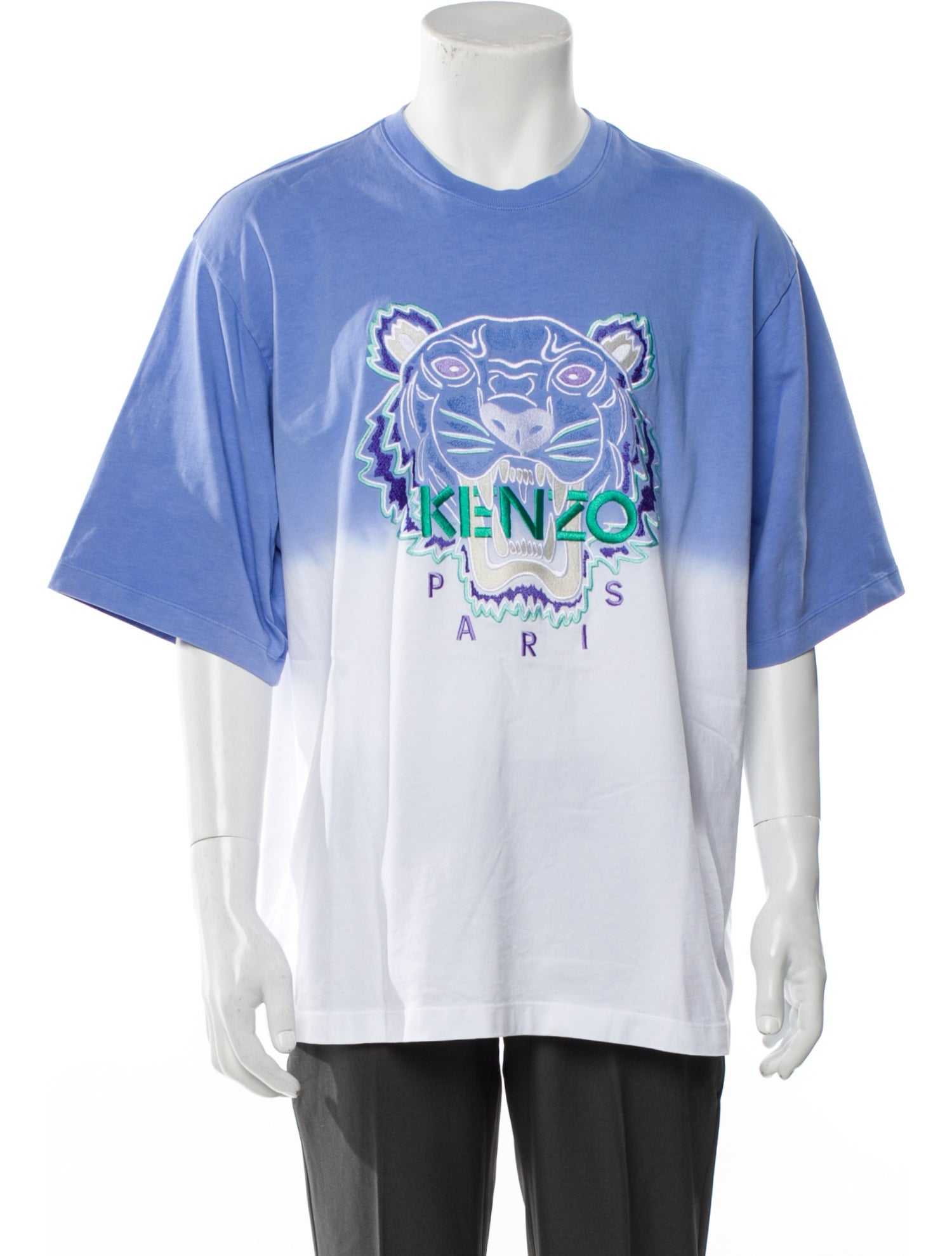 Kenzo Graphic Print Crew Neck T-Shirt