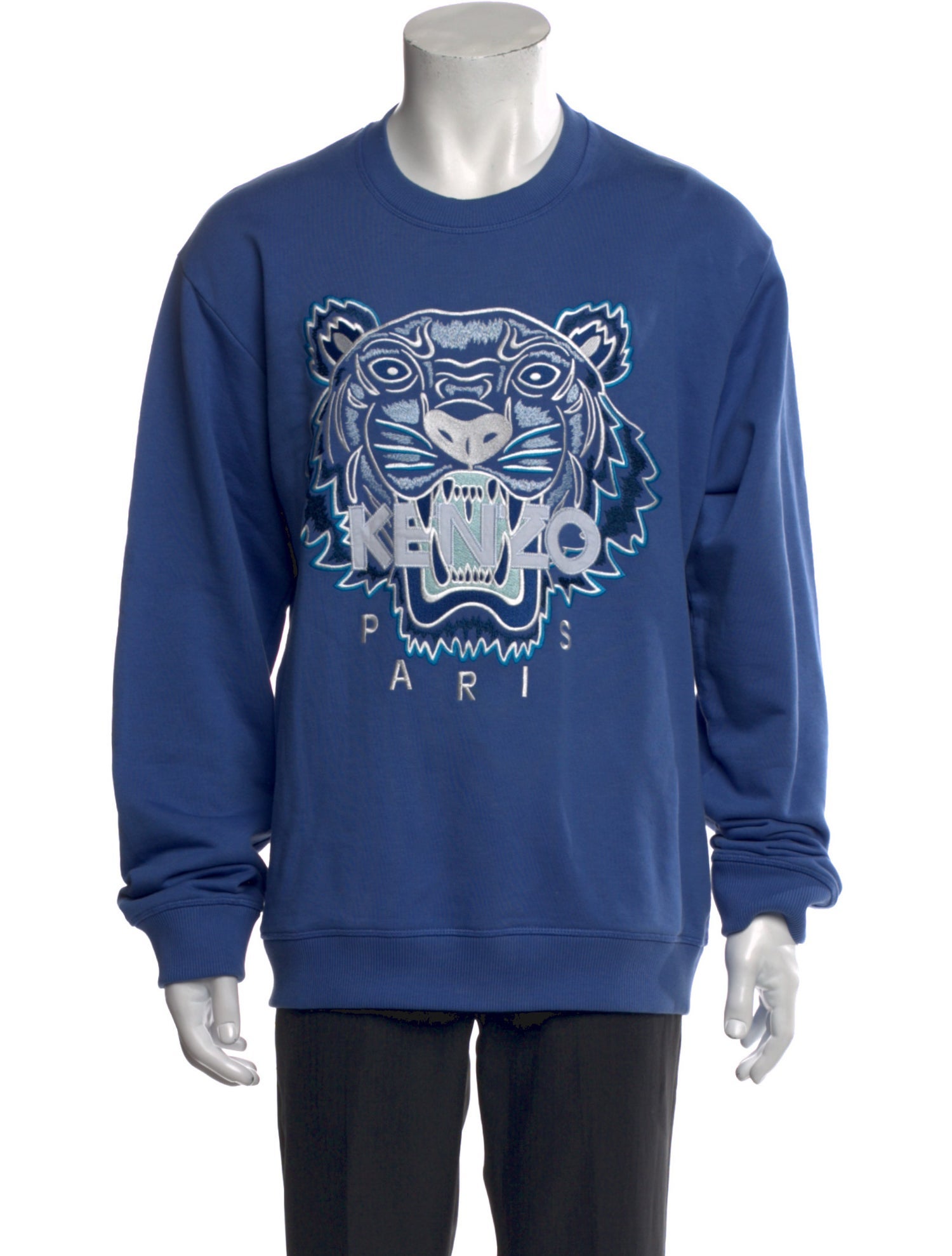 Kenzo Graphic Print Crew Neck Sweatshirt