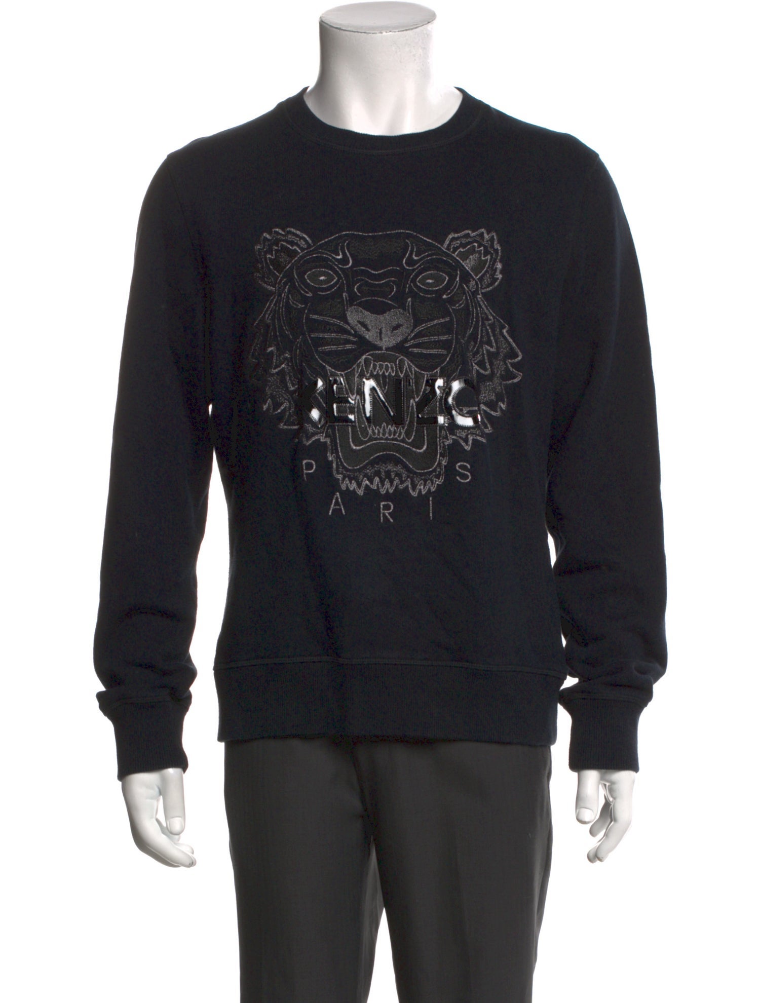 Kenzo Graphic Print Crew Neck Sweatshirt