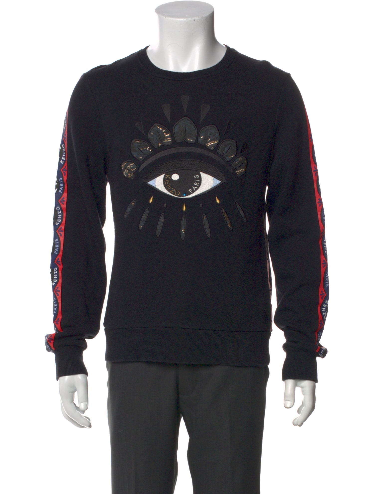 Kenzo Graphic Print Crew Neck Sweatshirt