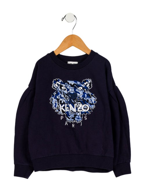 Kenzo Boys' Graphic Logo Print SweatShirt